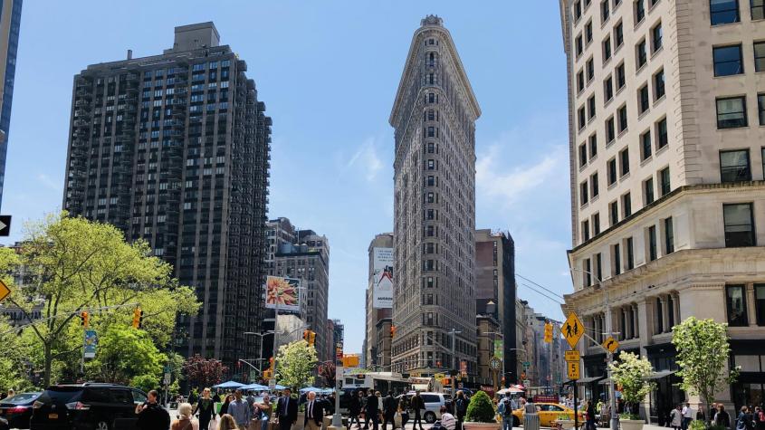 Flatiron, el icónico edificio de Nueva York, subastado en USD 190 millones: puja duró sólo 45 minutos