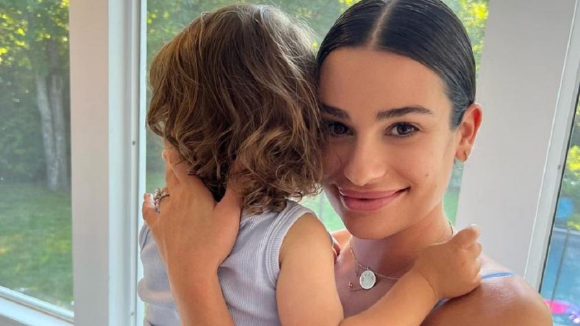 Hijo de 2 años de Lea Michele tuvo que ser hospitalizado por un "aterrador problema de salud": actriz compartió sensible foto