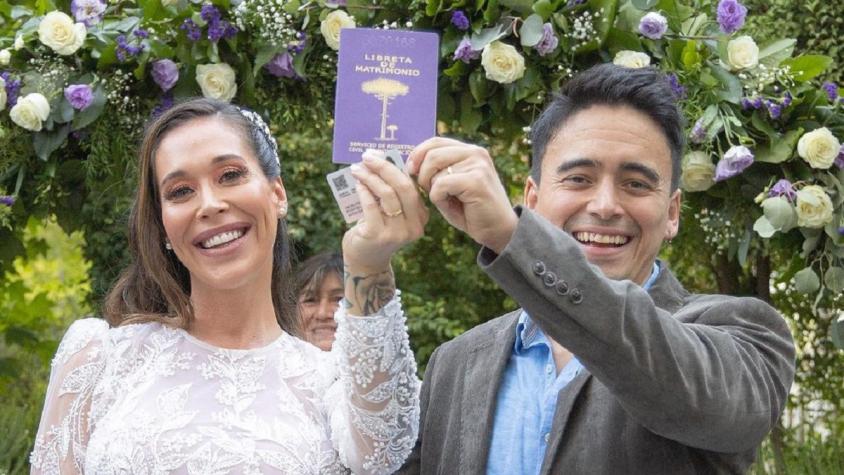 Valentina Roth compartió inéditas fotos de su boda con Miguel de la Fuente: así fue el romántico look que eligió