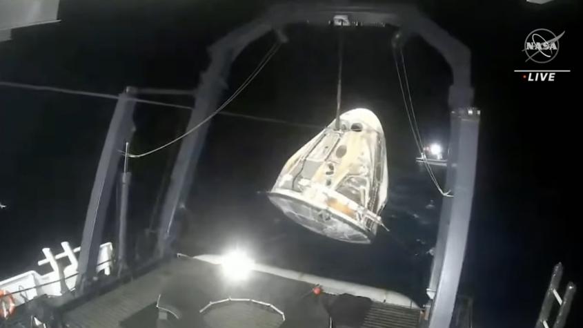 Misión Crew-5 de SpaceX y NASA vuelve a la Tierra tras cinco meses en el espacio