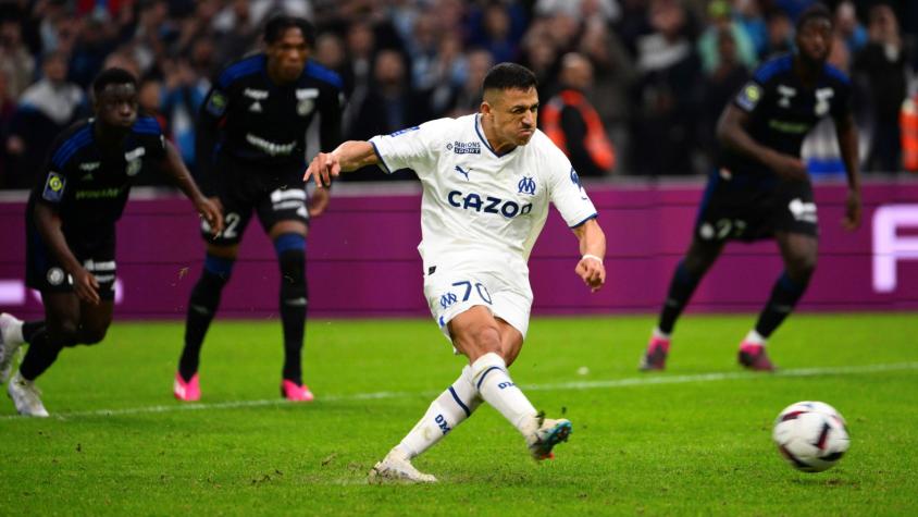 Alexis anota en empate del Olympique de Marsella ante Estrasburgo por la Ligue 1