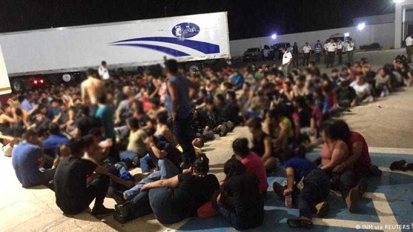 México encuentra a más de cien niños migrantes abandonados