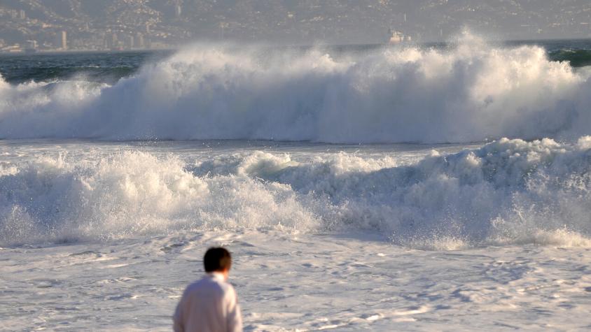 Armada emitió aviso de marejadas desde este sábado para las costas de Chile