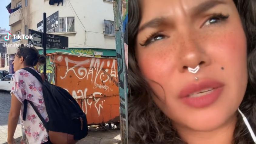 "Arte no es...": Mexicana visita Valparaíso y queda desilusionada por los grafitis