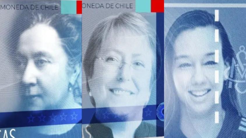 Casa de Moneda imprimirá billete conmemorativo de una mujer chilena: ¿Quién es tu candidata favorita? 