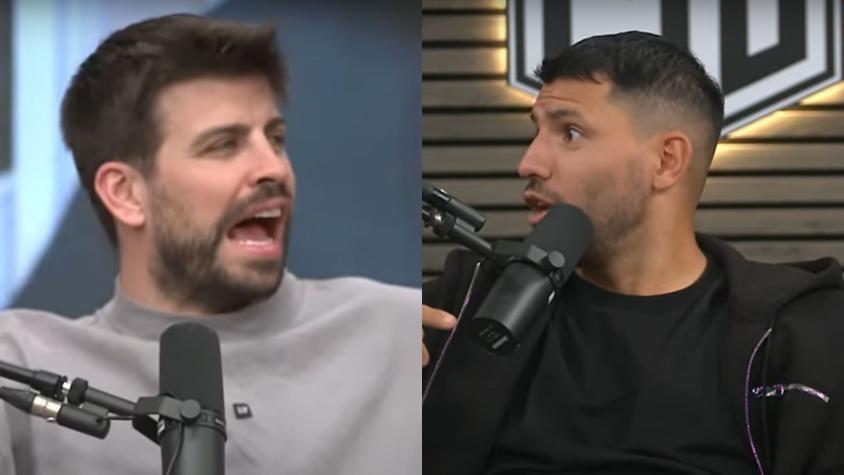 El chilenismo del "Kun" Agüero en la Kings League que sacó sonrisas de Gerard Piqué: "Esto lo decía Arturo Vidal"