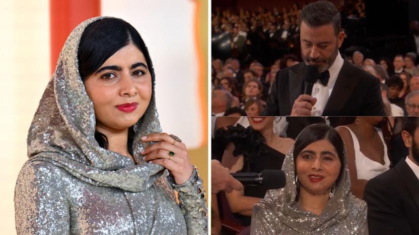 "Solo hablo de paz": El incómodo momento de Malala Yousafzai tras broma de Jimmy Kimmel