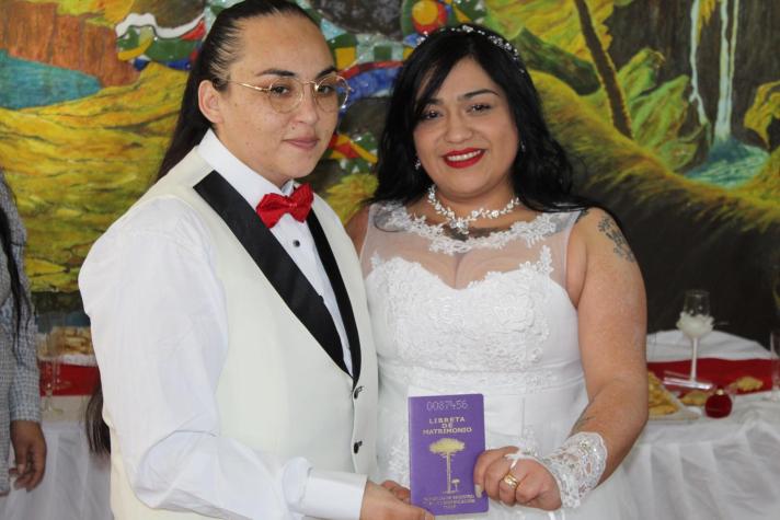 Dos reclusas contraen matrimonio en Centro Penitenciario Femenino de San Miguel