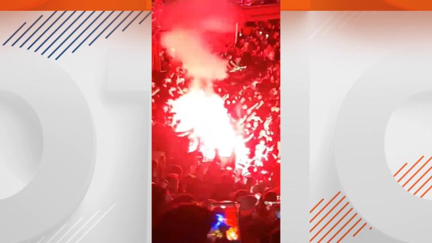 [VIDEO] Suspenden concierto en Teatro Caupolicán por desórdenes y disparos