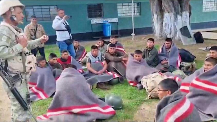 [VIDEO] Seis soldados ahogados en medios de protestas en Perú