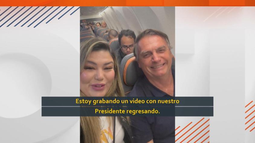 [VIDEO] Bolsonaro regresó a Brasil bajo la lupa de la justicia: Estuvo tres meses en EE.UU.