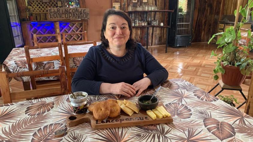 La emprendedora de Rincón de Loncopangue que encanta con la gastronomía chilena