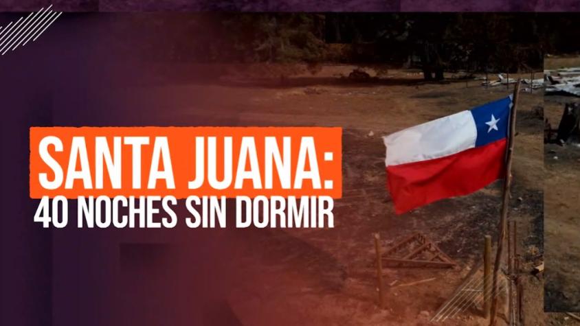 [VIDEO] Reportajes T13: 10 días sin techo, las heridas de Santa Juana y la lucha de sus habitantes