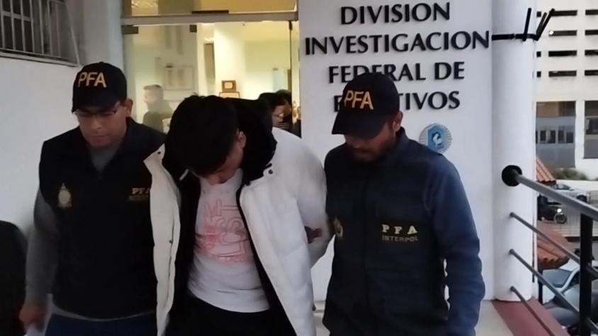[VIDEO] Extraditan a "El Chuma" acusado de doble homicidio: Estuvo prófugo en Argentina