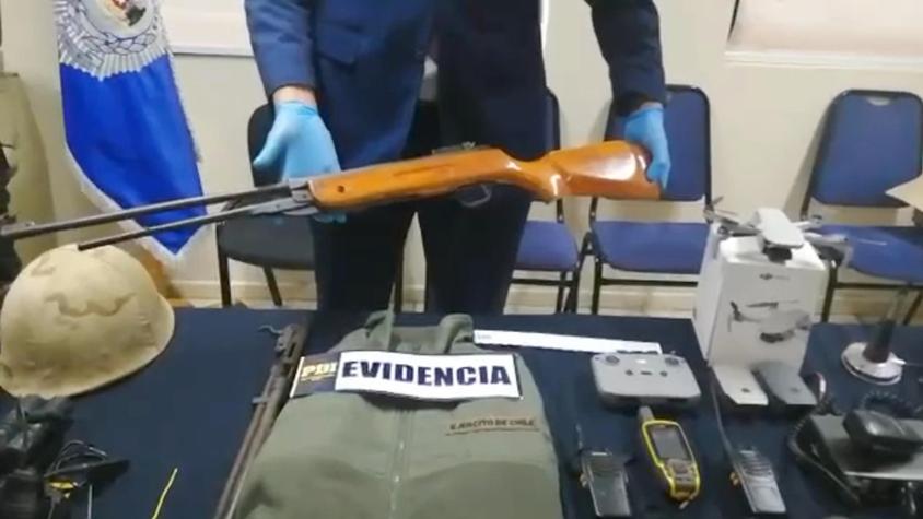 [VIDEO] 3 detenidos vinculados a grupo radical en Cañete: En su poder tenían armamento y municiones