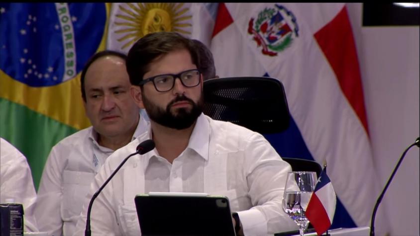 Cumbre Iberoamericana: Boric pide “trabajar en conjunto para desarticular al narco transnacional”