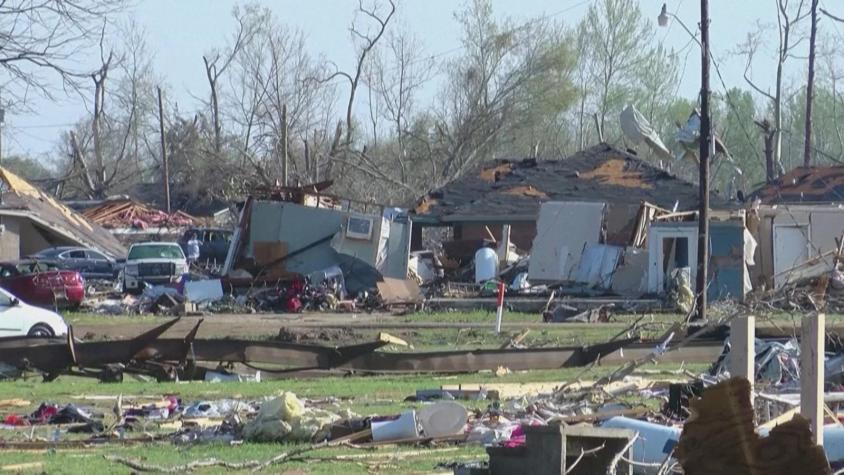 [VIDEO] Devastador tornado deja 26 muertos en Estados Unidos: Afectó Mississippi, Alabama y Georgia