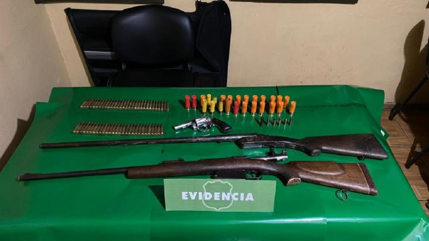 Armada y Carabineros se enfrentaron a tiros con delincuentes en Contulmo