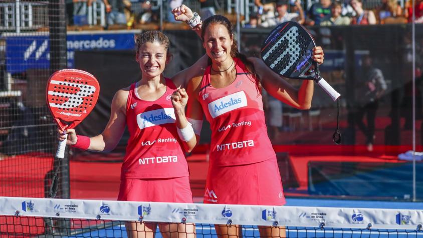  Alejandra Salazar y Gemma Triay se coronaron campeonas del Pactual Chile Padel Open