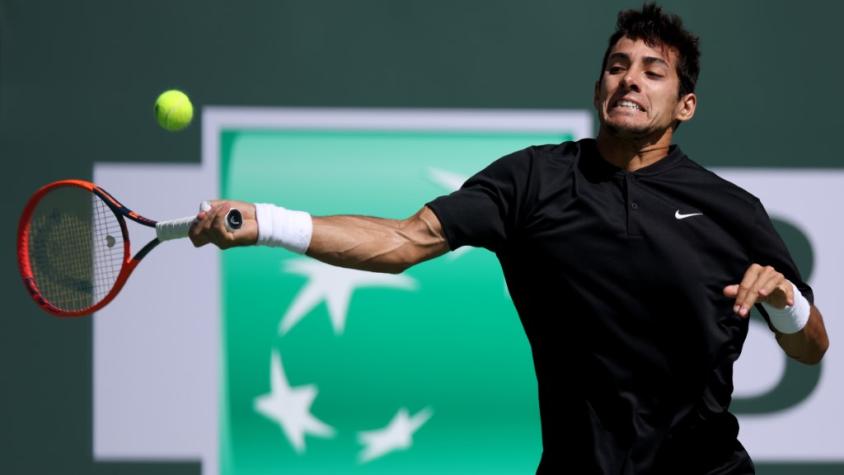 Cristian Garín se despide de Indian Wells: perdió en octavos ante el español Alejandro Davidovich