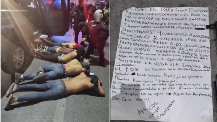 "Actuaron en contra de las reglas": Cartel mexicano se disculpa y entrega a responsables de matar a estadounidenses