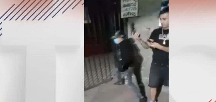 [VIDEO] Registran bestial tiroteo entre bandas rivales en La Pintana 