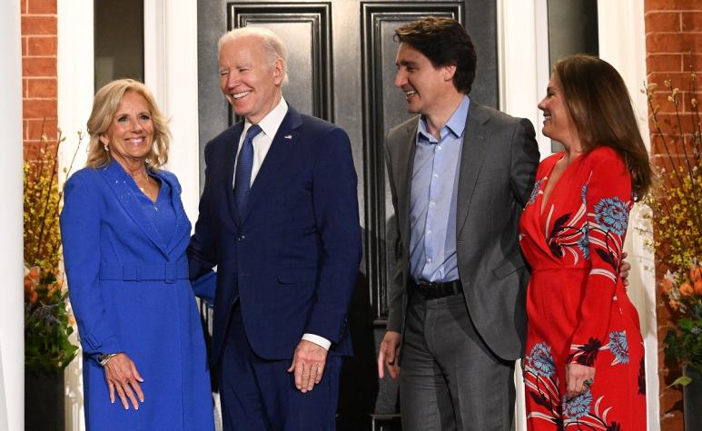 Biden llega a Canadá con migración, defensa y comercio en agenda