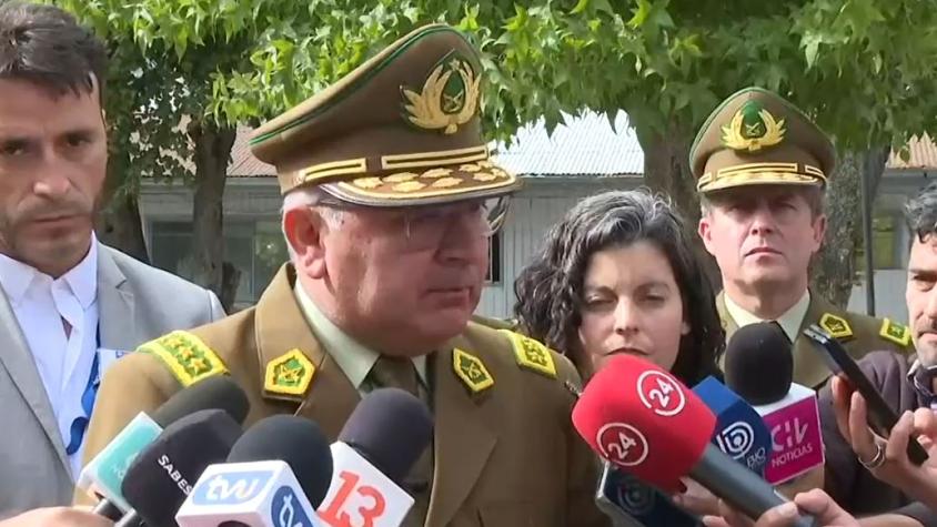 General Yáñez emplaza al Congreso por carabinero atropellado: "Trabajemos porque las leyes entreguen las herramientas"