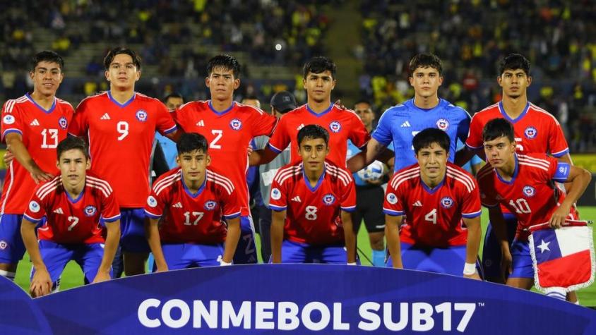 Es el equipo más goleado: La Roja cae ante Venezuela y queda prácticamente fuera del Sudamericano Sub 17