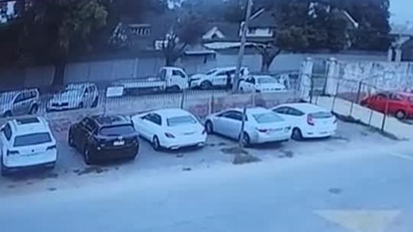 [VIDEO] Investigan secuestro en Sporting Club de Viña del Mar: Video registró ataque