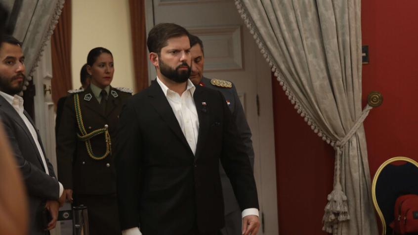 [VIDEO] Presidente Boric se reunió con partidos y pidió tregua política por crisis de seguridad