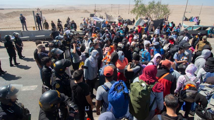 Gobierno por crisis migratoria: “El objetivo principal del país es lograr obtener un corredor humanitario”