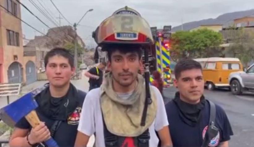 Bomberos de Antofagasta separa de sus funciones a voluntarios por video burlándose de víctimas de incendio