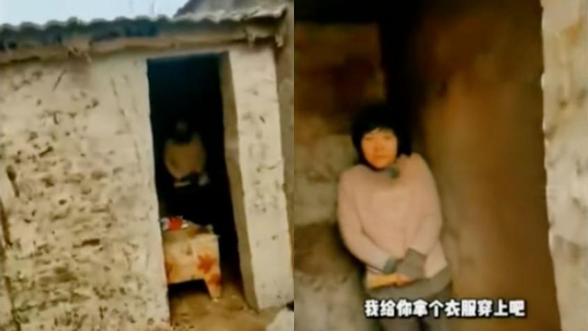 Tráfico de personas en China: Mujer encadenada fue obligada a tener ocho hijos