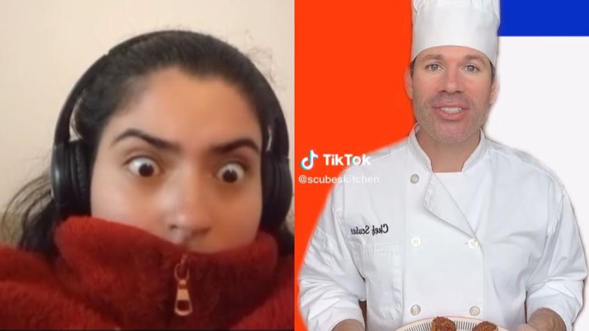 "Esto tiene que ser un crimen de odio": Chilena reacciona a insólita receta de empanadas que compartió un chef estadounidense en TikTok
