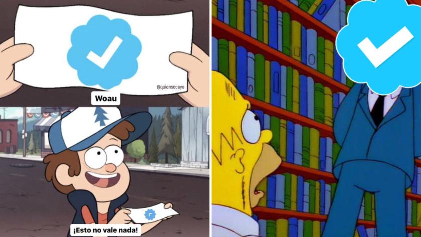 Los memes que dejó la masiva eliminación de "tickets azules" en Twitter