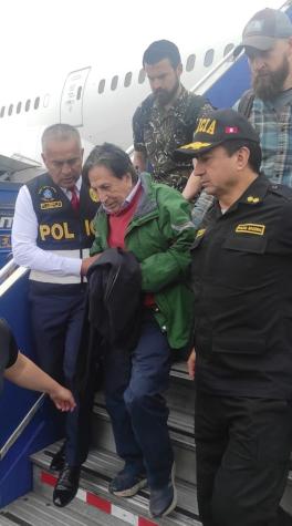 Expresidente Alejandro Toledo llega a Perú extraditado de EEUU