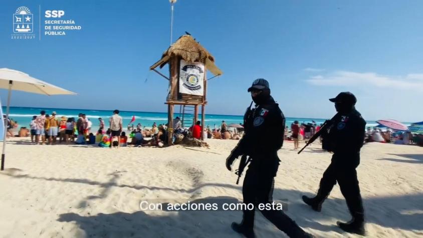 [VIDEO] México militariza sus playas para frenar crímenes: Ocho muertos en una semana