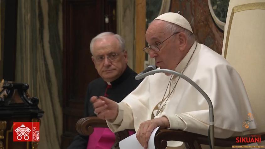 Papa Francisco sobre mujeres: "Hay algunas neuróticas"