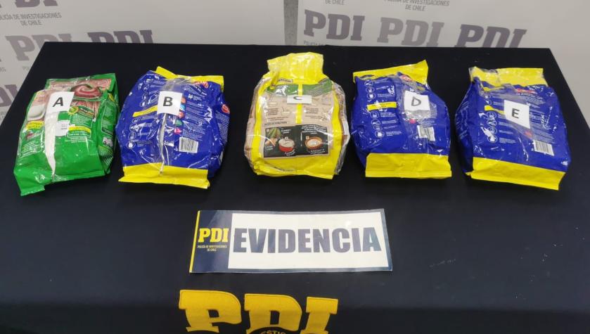 Leche en polvo "fortificada”: PDI desbarata banda que exportaba cocaína a Bélgica en bolsas de leche