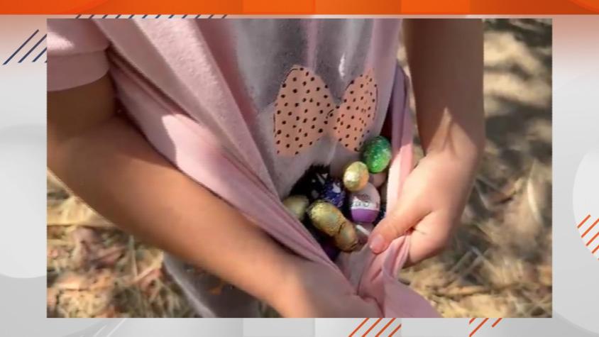 [VIDEO] Niños felices tras el paso del conejo de pascua