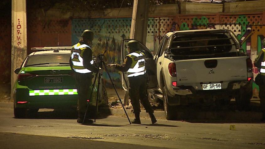 [VIDEO] Persecución policial terminó en accidente de tránsito en San Bernardo