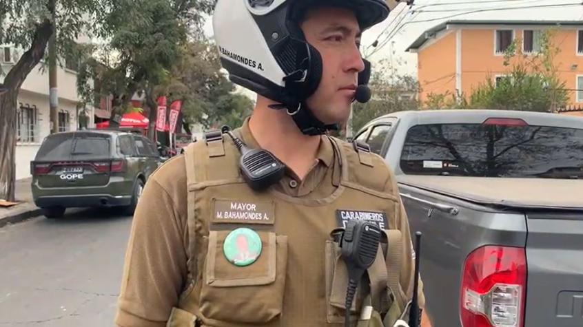 Chapitas con su foto: El sentido homenaje de carabineros a Daniel Palma durante allanamientos 