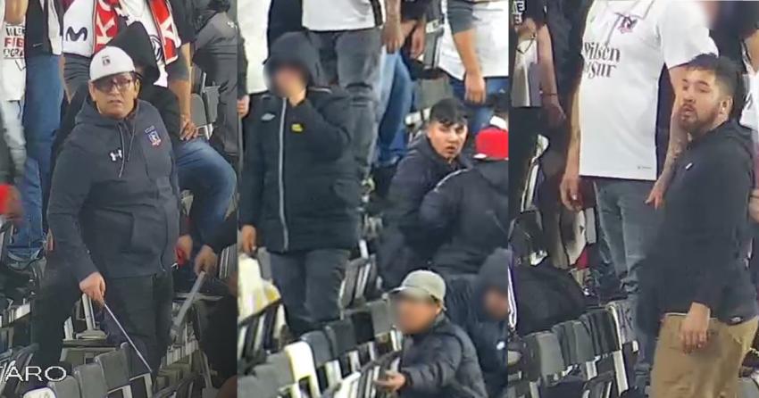 CSD Colo-Colo presenta querella por pelea de barristas durante partido de Copa Libertadores