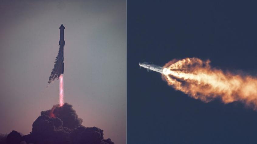 Cohete Starship de SpaceX explotó luego de ser lanzado en su primera prueba
