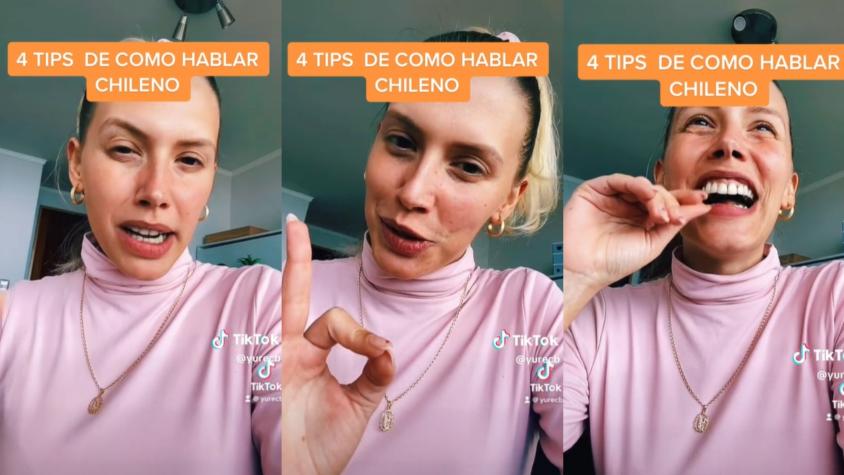 Española se hace viral al dar 4 tips para imitar el acento chileno a la perfección: "Son secos para los garabatos"