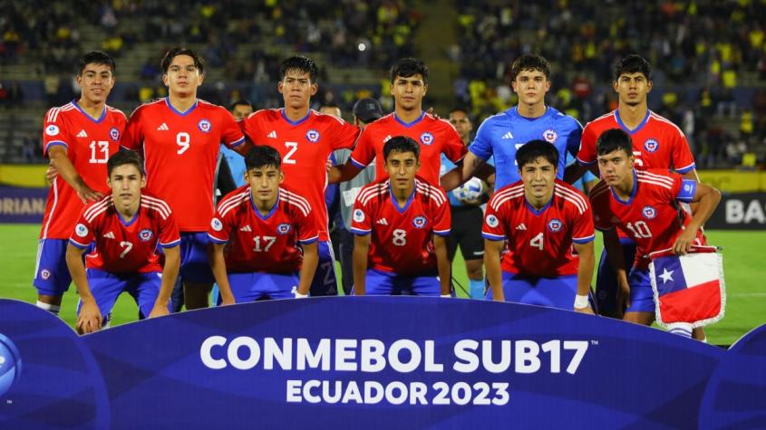 La Roja sub 17 sufre dura derrota ante Ecuador pero sigue con vida en el Sudamericano