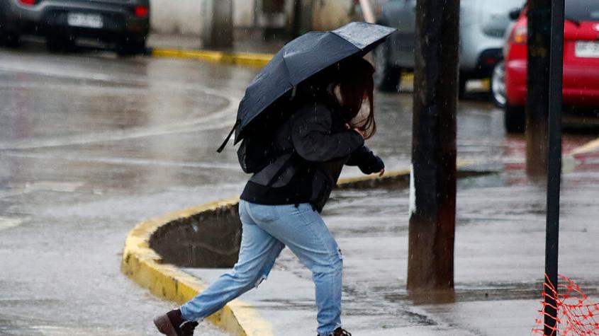 EN VIVO: Así avanza el sistema frontal que afectará a la zona centro sur del país