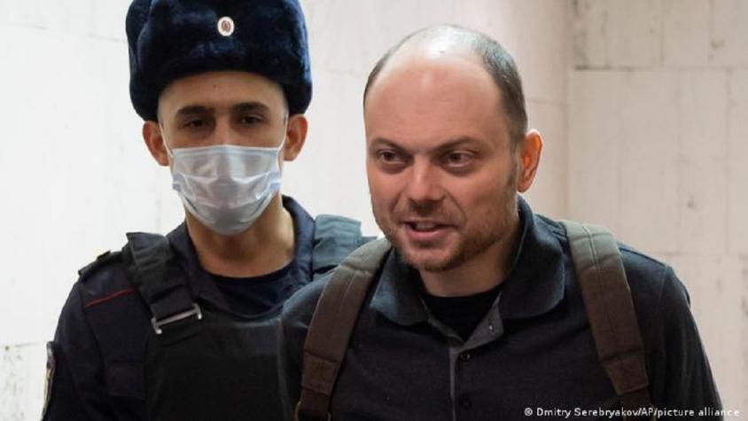 Opositor crítico ruso Vladímir Kara-Murzá condenado a 25 años de prisión