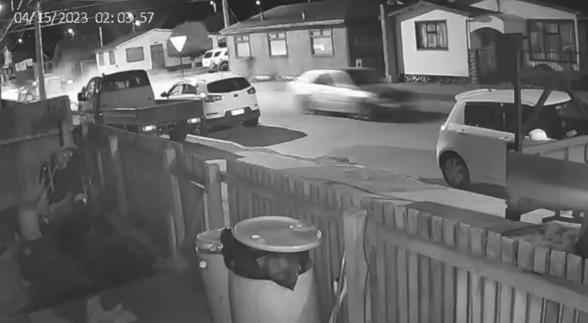 [VIDEO] Hombre intentó atropellar a carabinero tras persecución en Punta Arenas